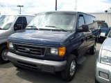 True Blue Metallic Ford E Series Van in 2005