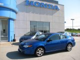 2004 Electric Blue Saturn ION Red Line Quad Coupe #15618685