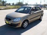 2008 Cashmere Beige Kia Rio LX Sedan #1532986