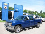 2003 Arrival Blue Metallic Chevrolet Silverado 1500 Extended Cab 4x4 #15707748