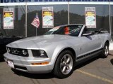 2006 Satin Silver Metallic Ford Mustang V6 Premium Convertible #15714733