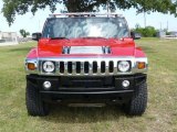 2007 Victory Red Hummer H2 SUV #1532283