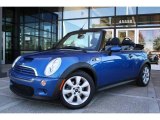 2006 Hyper Blue Metallic Mini Cooper S Convertible #15712379