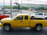 2009 Detonator Yellow Dodge Dakota Big Horn Extended Cab #15781703