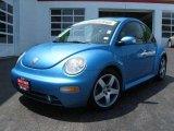 2004 Mailbu Blue Metallic Volkswagen New Beetle Satellite Blue Edition Coupe #15815689