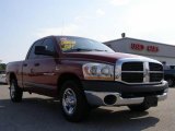 2006 Inferno Red Crystal Pearl Dodge Ram 2500 ST Quad Cab #15808438
