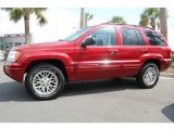 2004 Inferno Red Pearl Jeep Grand Cherokee Limited #15812299