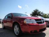2008 Inferno Red Crystal Pearl Dodge Avenger SXT #15803116