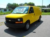 Yellow Chevrolet Express in 2006