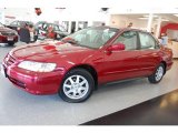 2002 Firepepper Red Pearl Honda Accord SE Sedan #15869142