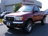 Cardinal Red Toyota Tacoma in 2000