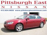 2003 Sonoma Sunset Red Nissan Altima 3.5 SE #15877030
