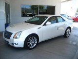 2009 White Diamond Tri-Coat Cadillac CTS Sedan #15877672