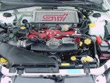 2005 Subaru Impreza WRX STi 2.5 Liter STi Turbocharged DOHC 16-Valve VVT Flat 4 Cylinder Engine