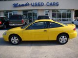 2004 Rally Yellow Chevrolet Cavalier LS Coupe #15917084