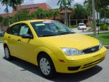 2006 Screaming Yellow Ford Focus ZX5 S Hatchback #15909718
