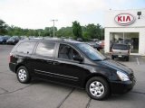 2009 Midnight Black Kia Sedona LX #15918685