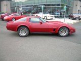 1982 Red Chevrolet Corvette Coupe #15964198