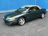 2000 Shale Green Metallic Chrysler Sebring JXi Convertible #15975931