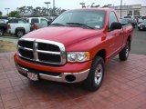 2005 Flame Red Dodge Ram 1500 ST Regular Cab 4x4 #15974635