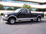 1997 Black Ford F150 XLT Extended Cab 4x4 #15970838