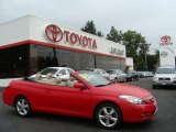 2007 Absolutely Red Toyota Solara SLE V6 Convertible #15967575