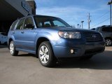 2008 Newport Blue Pearl Subaru Forester 2.5 X #1597658