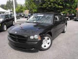 2008 Brilliant Black Crystal Pearl Dodge Charger SE #15959198