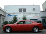 2008 Inferno Red Crystal Pearl Dodge Charger SE #15959601