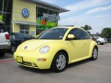 2000 Yellow Volkswagen New Beetle GLS Coupe #16030721