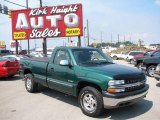 2000 Meadow Green Metallic Chevrolet Silverado 1500 LS Regular Cab 4x4 #16023151