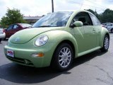 Cyber Green Metallic Volkswagen New Beetle in 2005