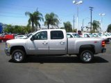 2009 Silver Birch Metallic Chevrolet Silverado 2500HD LTZ Crew Cab 4x4 #16033289