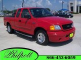 2004 Bright Red Ford F150 STX Heritage SuperCab #16028597