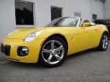 2008 Mean Yellow Pontiac Solstice GXP Roadster #16019306