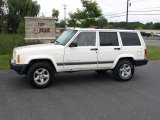 2000 Stone White Jeep Cherokee Sport 4x4 #16029824