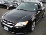 2009 Obsidian Black Pearl Subaru Legacy 2.5i Sedan #16024907