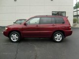 2006 Salsa Red Pearl Toyota Highlander Limited 4WD #16034857