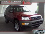 1999 Dark Red Pearl Toyota RAV4  #16111453