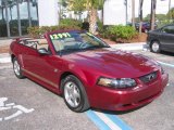 2004 Redfire Metallic Ford Mustang V6 Convertible #1607212