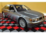 2005 Titanium Grey Metallic BMW 7 Series 745Li Sedan #16136075