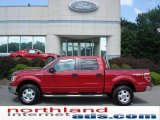 2010 Red Candy Metallic Ford F150 XLT SuperCrew 4x4 #16123027