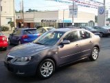 2007 Galaxy Gray Mica Mazda MAZDA3 i Sport Sedan #16125925