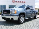 2008 Stealth Gray Metallic GMC Sierra 1500 SLE Crew Cab 4x4 #16221322