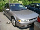 1991 Pewter Gray Metallic Honda Accord EX Coupe #16222012