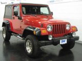 2005 Flame Red Jeep Wrangler Unlimited 4x4 #16228031