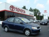 2002 Indigo Ink Pearl Toyota ECHO Sedan #16221879