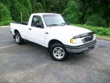 Oxford White Mazda B-Series Truck in 2000