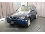 2006 Mystic Blue Metallic BMW X3 3.0i #16213012