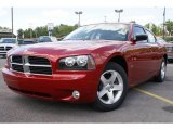 2009 Inferno Red Crystal Pearl Dodge Charger SXT #16213867